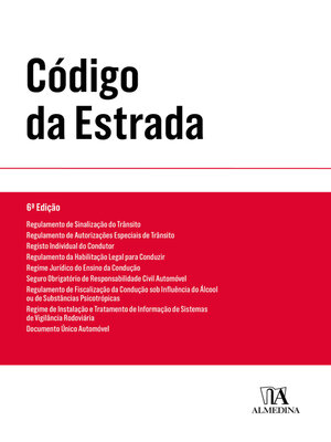 cover image of Código da Estrada--6ª Edição